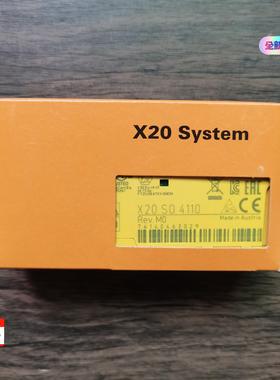 全新原装未拆封 贝加莱 X20SO4110 模块，原装正品，议价商品