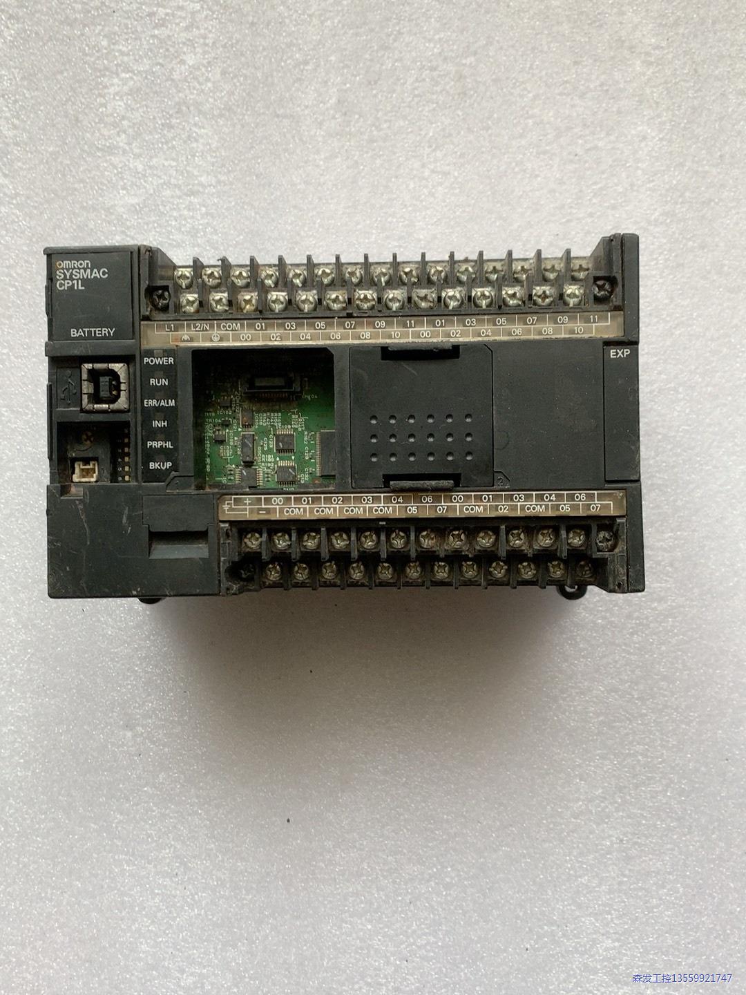 欧姆龙CP1L-M40DR-A 实物拍摄，功能包好，便宜出议价商品