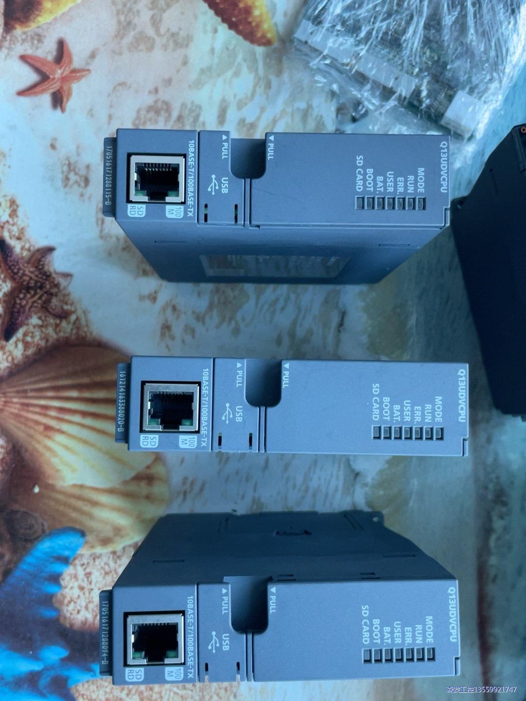 三菱Q系列PLC，Q13UDVCPU二手拆机成色新议价商品