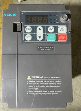 拆机伟创变频器AC60-T3-2R2G/3R7P 实物图片