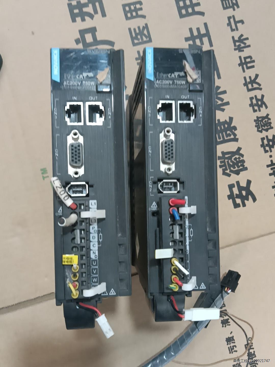 汇川伺服总线驱动器型号SV635N共两个，带电池，需要私聊