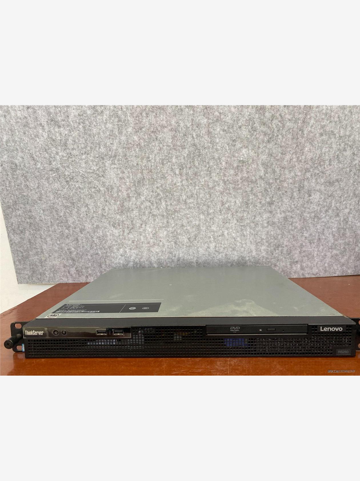 联想 RS260 1U 机架 短款入门级服务器 i3。710
