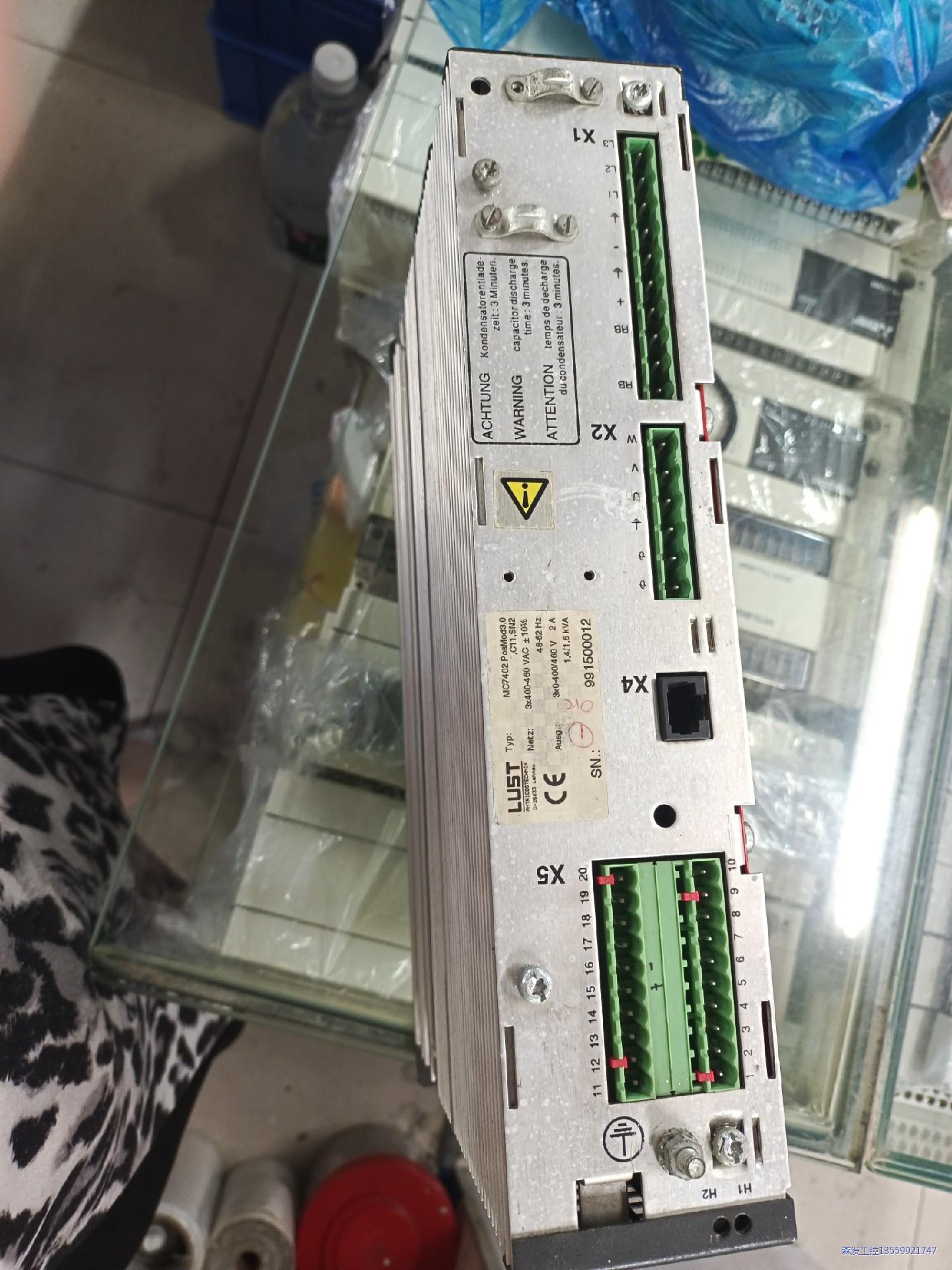 二手拆机路斯特伺服驱动器MC7402 PosMod3.0.C议价商品