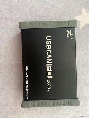 ZLG 周立功 USBCANFD-200U，功能完好，森发议价商品