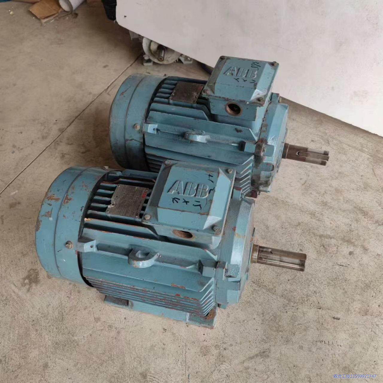 二手进口ABB电机15千瓦4级三相国标铜线马达议价商品