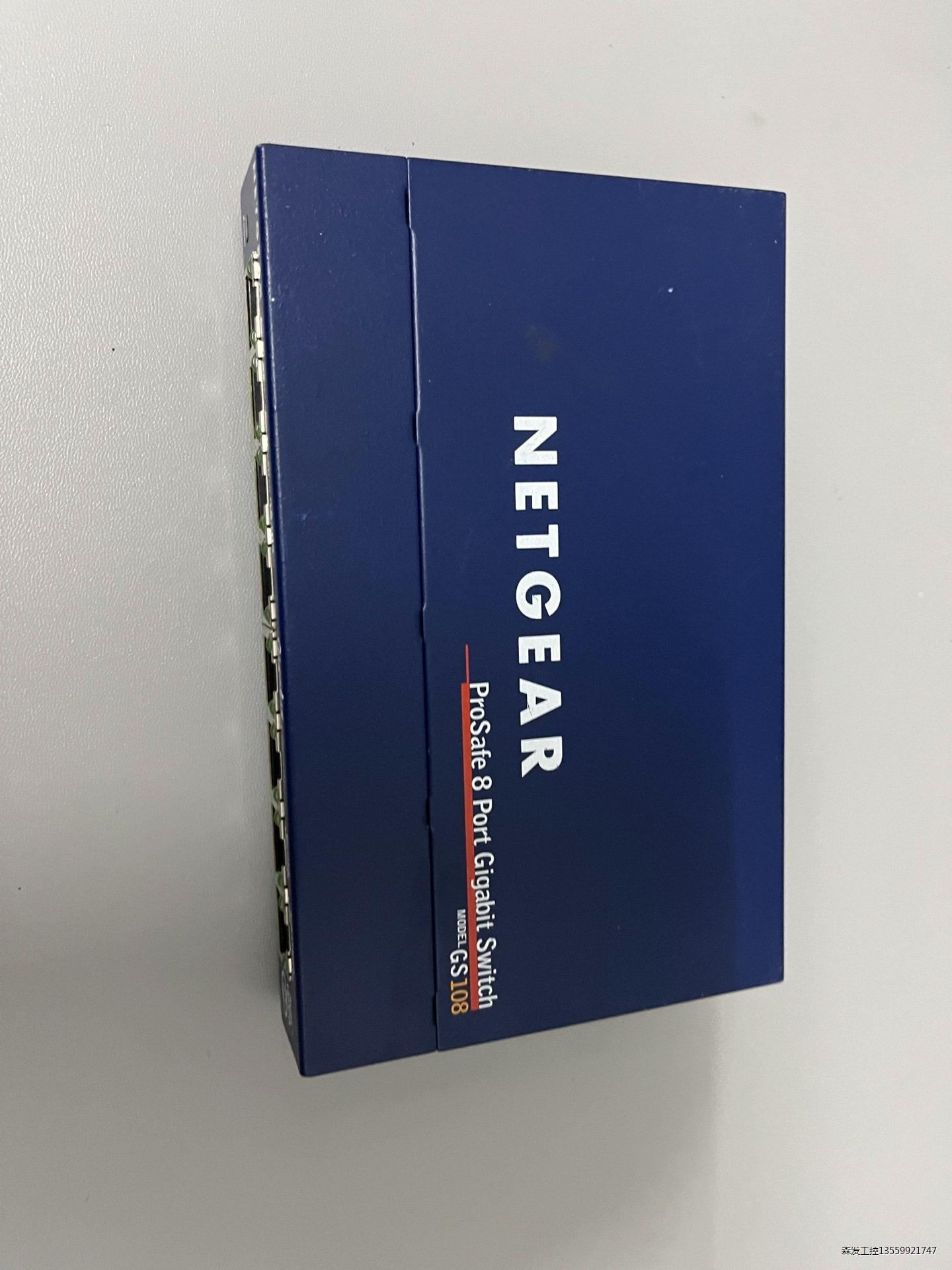 NETGEAR/美国网件 GS108 V3 8口全千兆桌面静