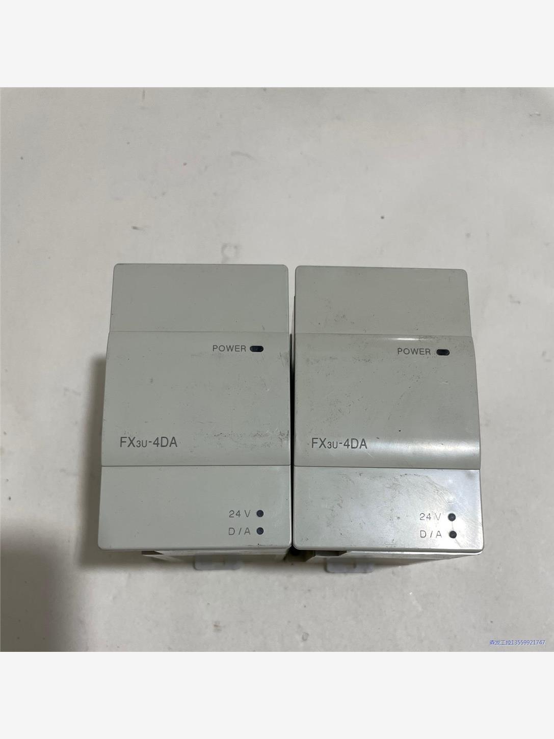 三菱可编程控制器模块,型号FX3U-4DA,实物图,功能包好议价商品