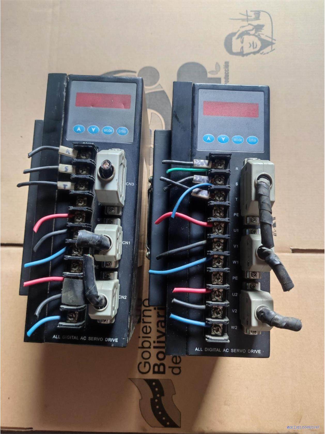 鑫科瑞驱动器，DS302E，拆机包好。成色如图，实物图，单议价商品