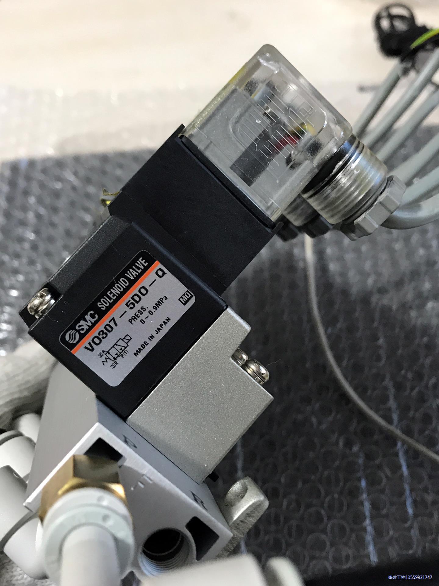 日本SMC电磁阀组VO307-5DO-Q 拆机 实物拍摄 议议价商品