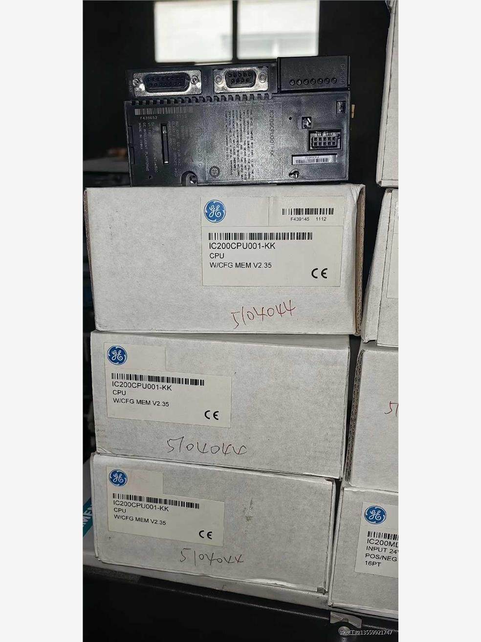GE FANUC   IC200CPU001-KK 全新原装