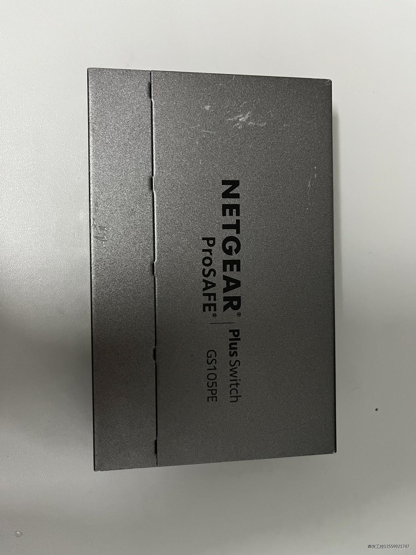 Netgear网件gs105pe交换机 单机无配件 成色如图