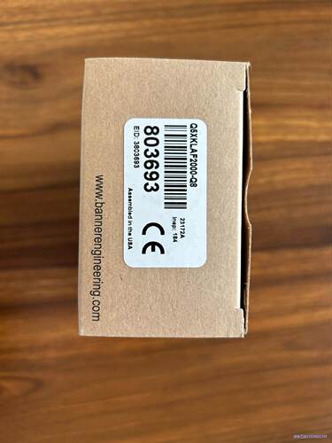 邦纳正品未拆：型号Q5XKLAF2000-Q8  单价125议价商品