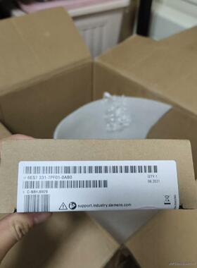 西门子331-7PF01，21年全新未拆，实物图，只图片上一