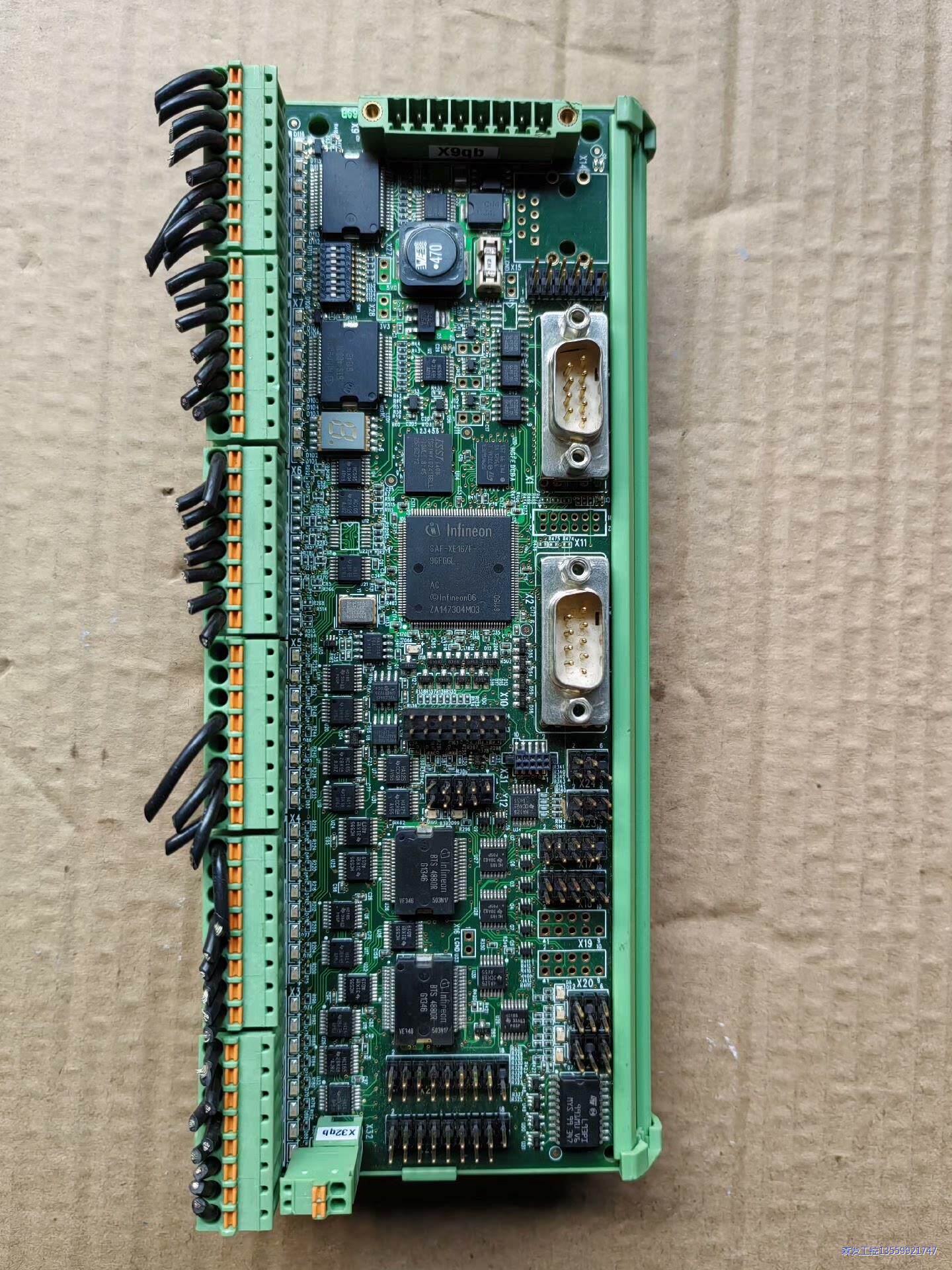 ASM工控转接端子板，控制器。二手拆机，成色漂亮，功能议价商品