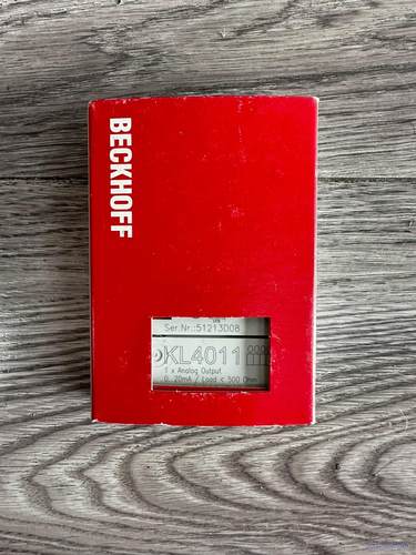 倍福模块KL4011全新原装议价商品