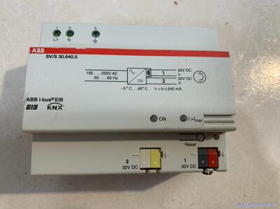 ABB i-bus电源模组，型号SV/S30.640.5，拆议价商品