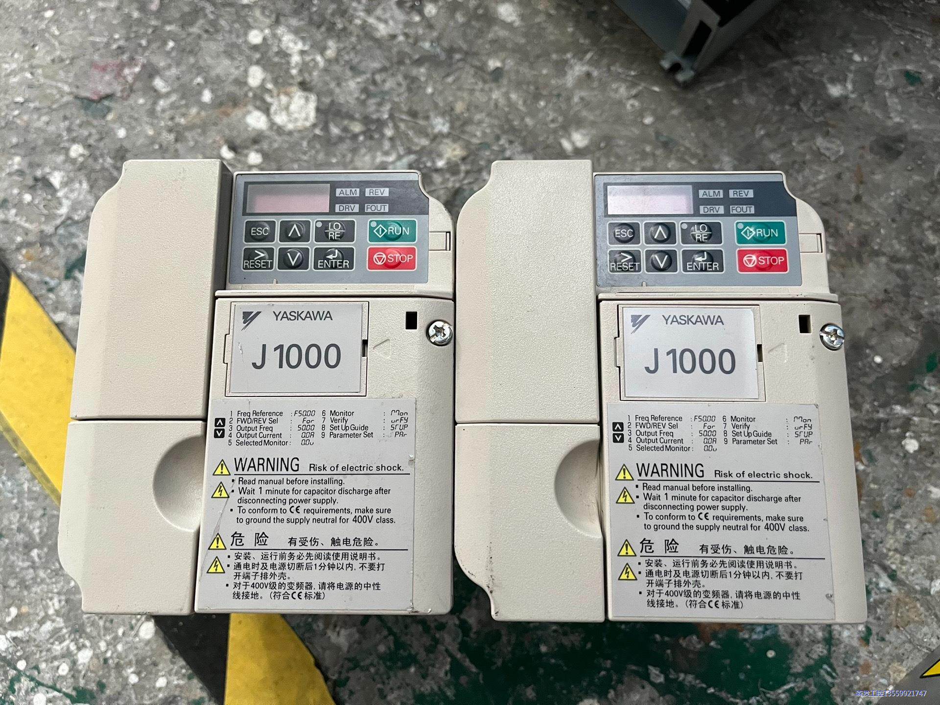 安川J1000 CIMR-JBBA0006BBA 220V1议价商品