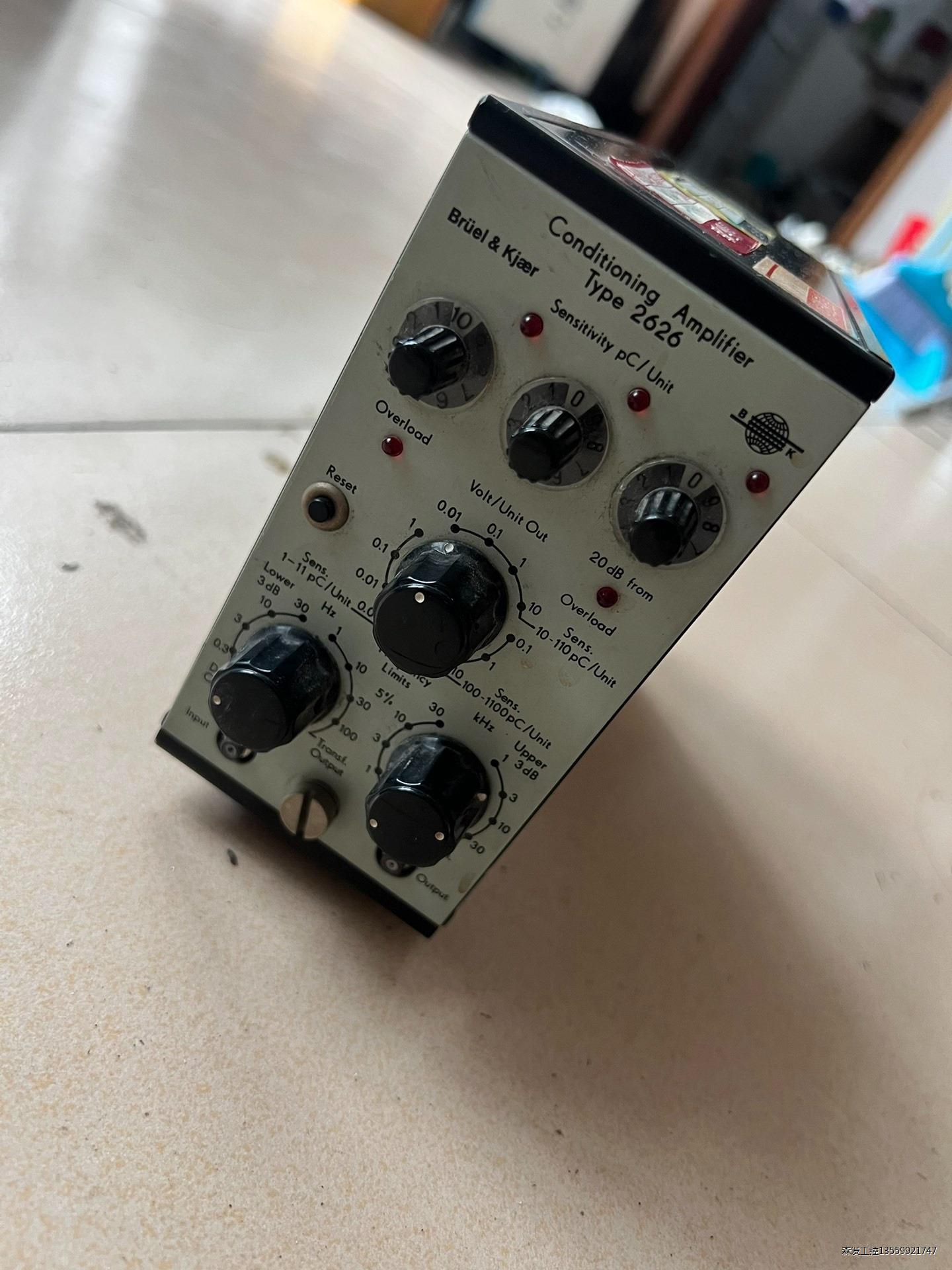 丹麦B&K电荷放大器TYPE2626