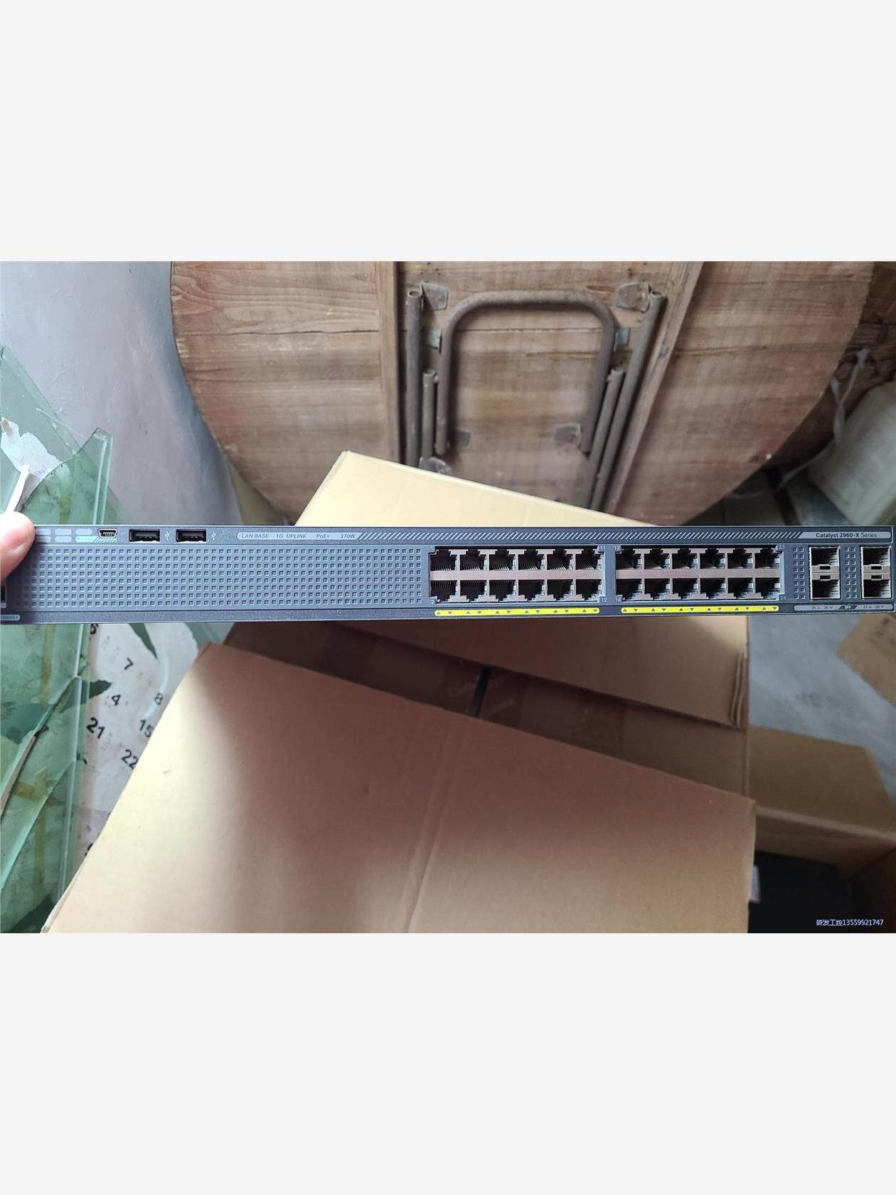 思科2960x-24ps-l 24口千兆poe供电交换机议价商品