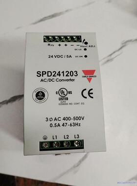 瑞士佳乐三相电源24V直流120W导轨型 SPD241203议价商品