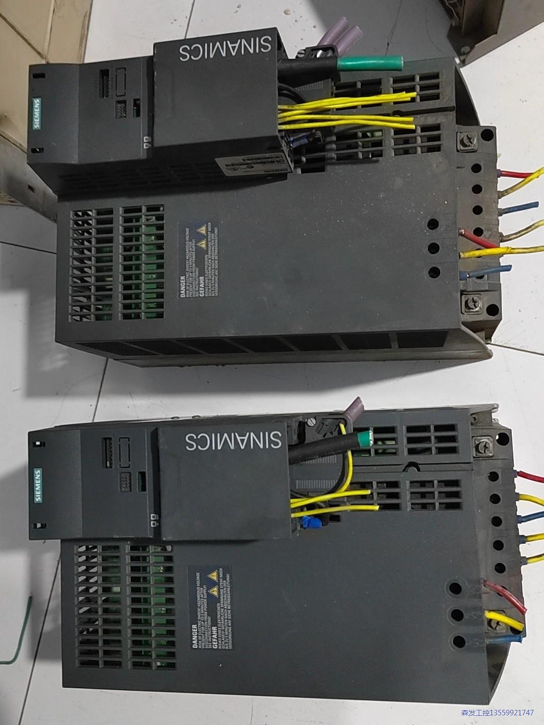 西门子变频器6SL3224-0be25-5ua0 两台刚拆机议价商品
