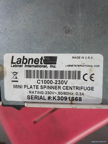 贵的不得了，美国Labnet公司96孔板离心机C1000-2议价商品