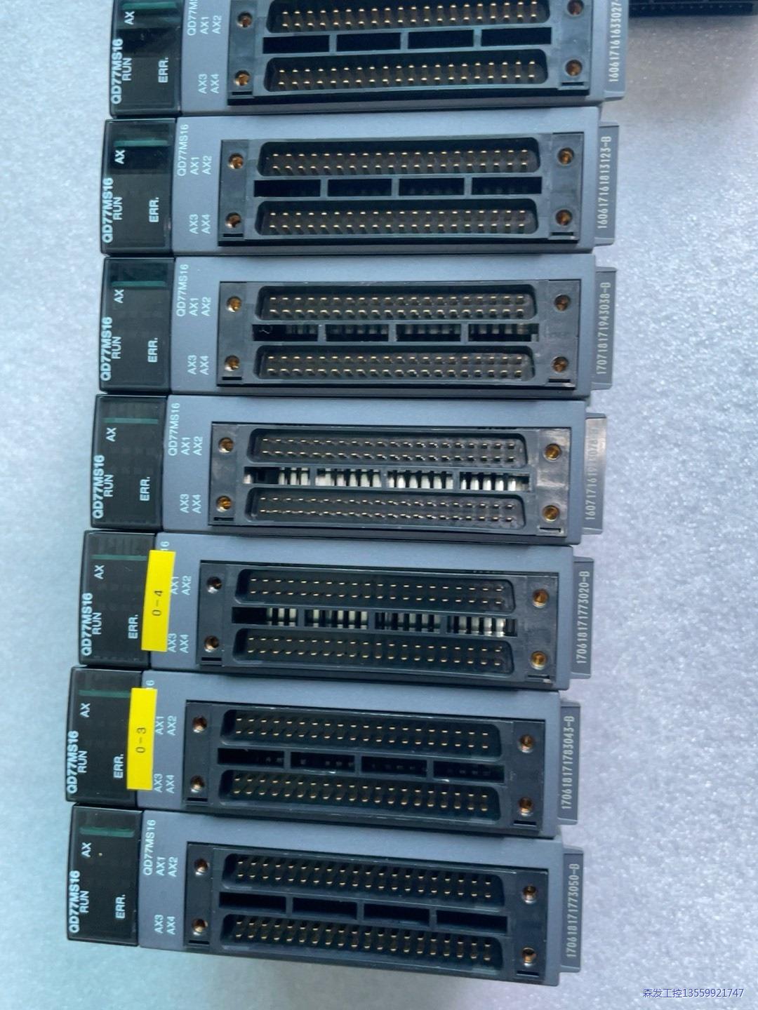 三菱Q系列PLC模块QD77MS16成色好年份好23开头议价商品