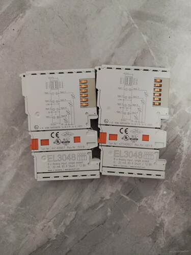 倍福拆机模块EL3048，成色如图标价是单价