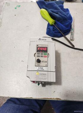台达变频器，VFD007M21A，现货一台，口罩机拆机件，成议价商品