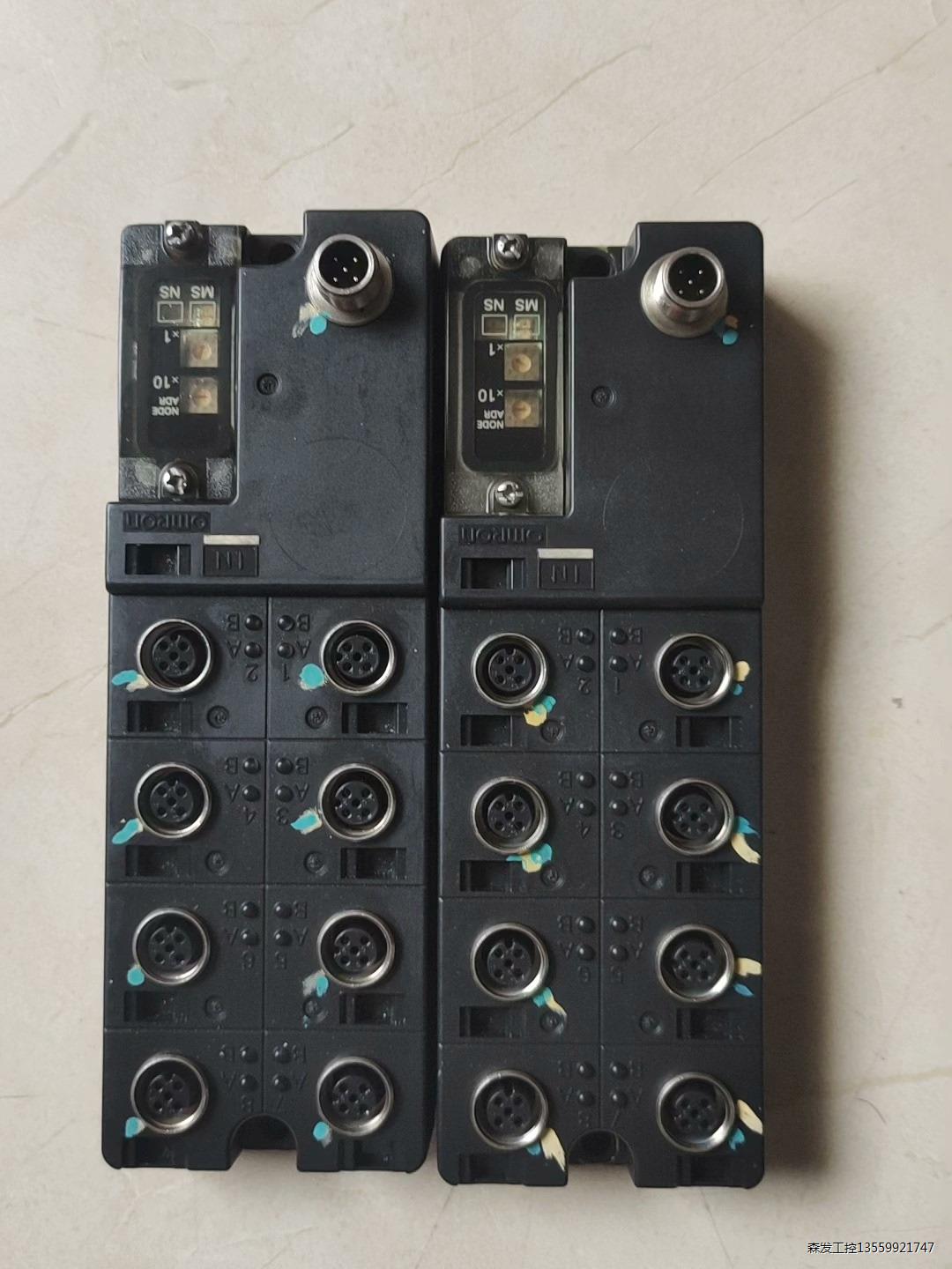 原装拆机欧姆龙远程模块 DRT2-ID08C-1实物拍摄 功