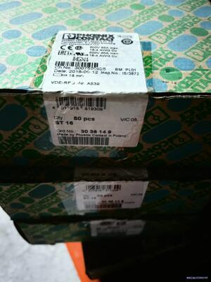 菲尼克斯接线端子： ST 16，订货号 3036149，18议价商品
