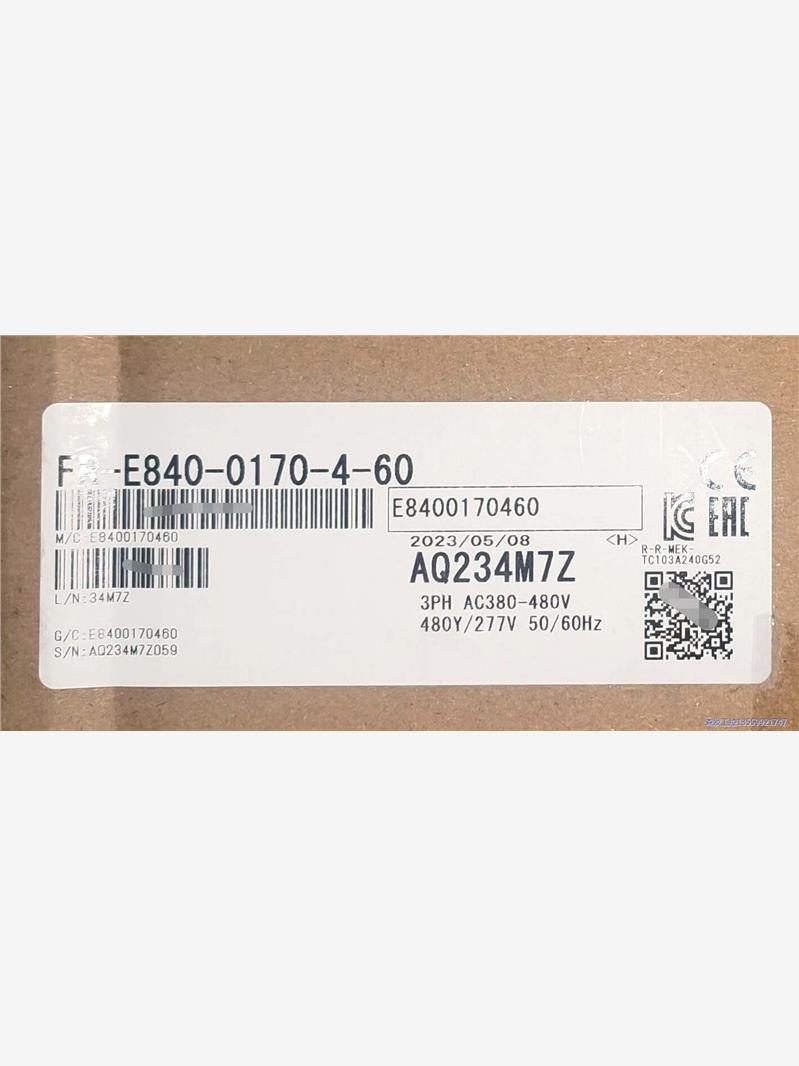 全新未拆封三菱变频器FR-E840-0170-4-60 7.议价商品