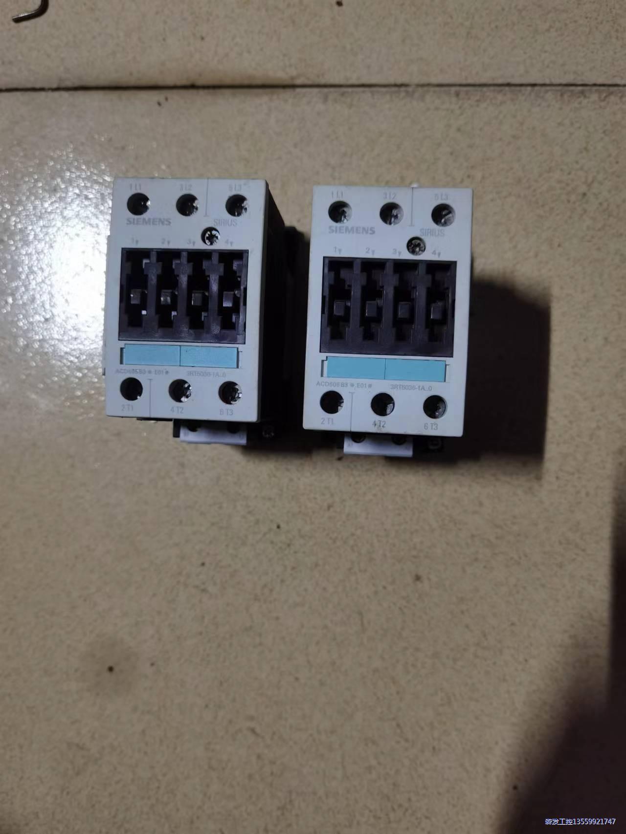 西门子交流接触器，型号3RT5036-1A.0，220Ⅴ，成议价商品