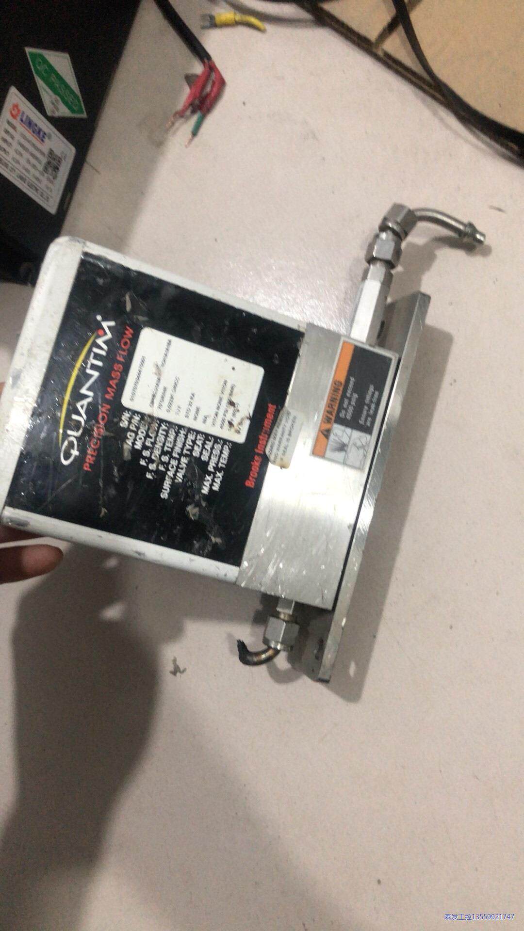 布鲁克斯流量计 ，具体型号看铭牌，通讯口有点破损，有议价商品