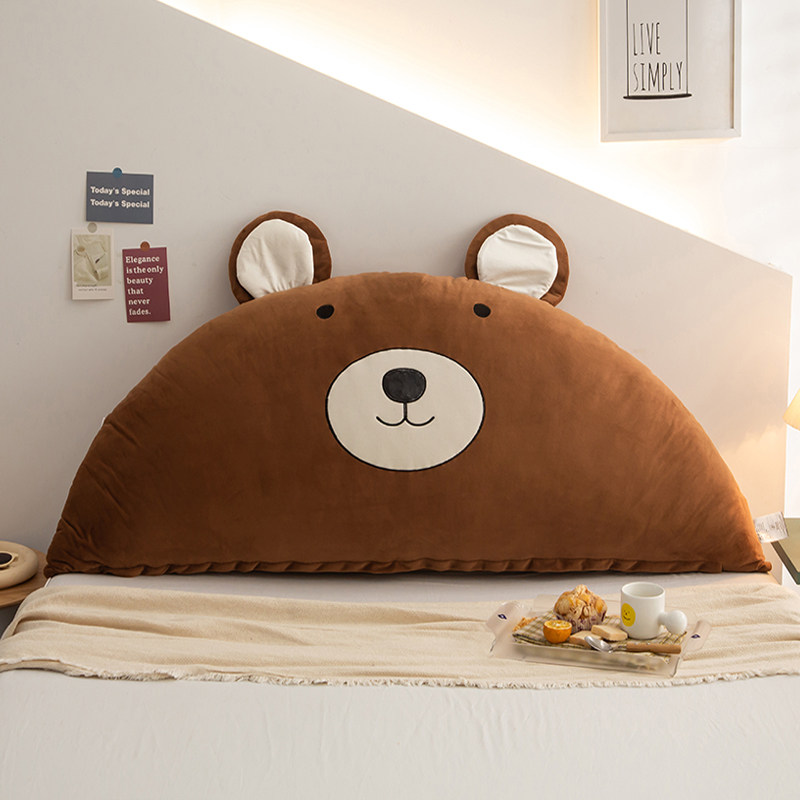 可爱床头靠背公主风床上腰靠枕卧室双人卡通靠垫榻榻米软包可拆洗,居家布艺,床头靠垫,淘宝优惠券,粉丝福利购,淘宝优惠卷