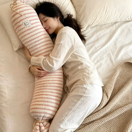 可爱糖果枕床头长条抱枕软包腰靠垫卧室床上榻榻米靠背可拆洗靠枕