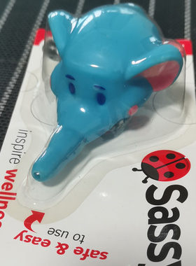 美国Sassy婴儿大象吸鼻器/宝宝安全指甲剪刀/儿童猴子指甲钳