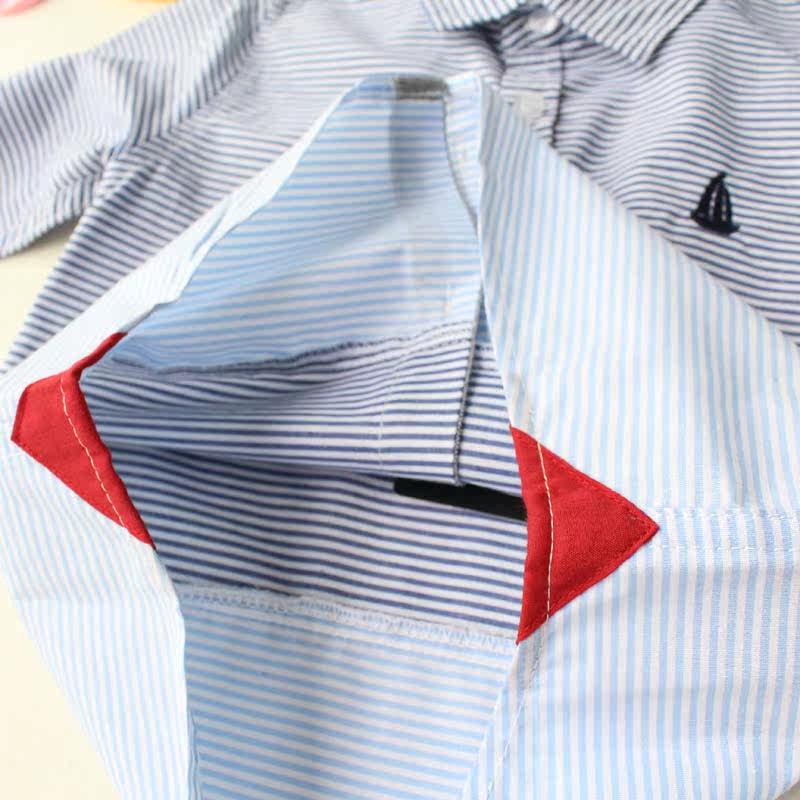 Chemise garcon à manche longue - Ref 2076762 Image 5