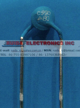 西门子EPCOS 热敏电阻 B59990C80A70 PTC990 55欧 0.1A 63V