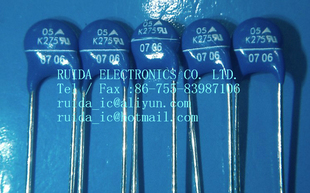 全新原装EPCOS 压敏电阻 S05K275