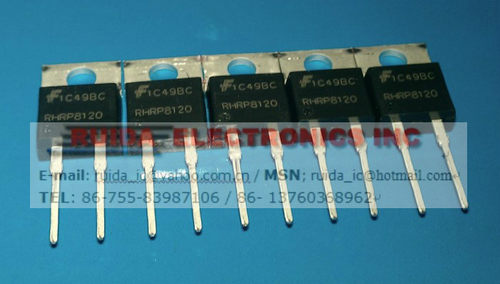 全新原装正品 FSC仙童 RHRP8120 TO-220-2 快恢复二极管1200V8A