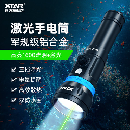 XTARDL2专业潜水手电筒
