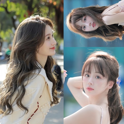 直接染流行色染发膏黑茶灰棕色