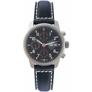 ZENO欧美腕表芝诺飞行自动机械机芯7750计时蓝宝石限量6557TVDD