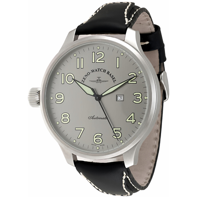 ZENO欧美腕表芝诺大表盘左手