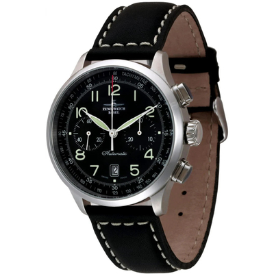 ZENO欧美腕表芝诺7753M计时测速