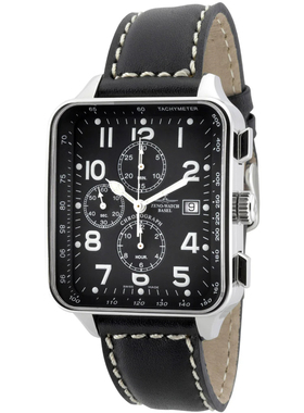 ZENO欧美腕表芝诺飞行自动机械机芯7750方形蓝宝石计时限量150TVD