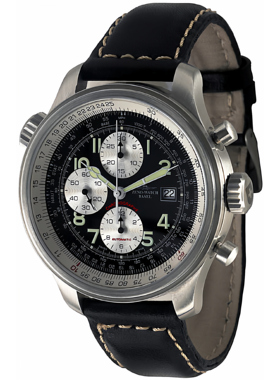 ZENO欧美腕表芝诺飞行自动机械机芯ETA7750蓝宝石8557CALTVD