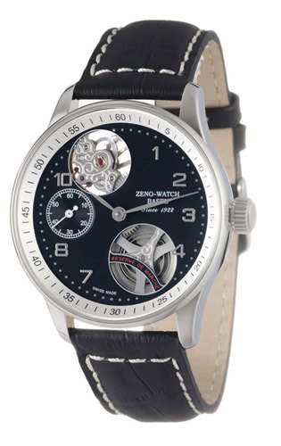 ZENO手卷机芯6497镂空大表盘