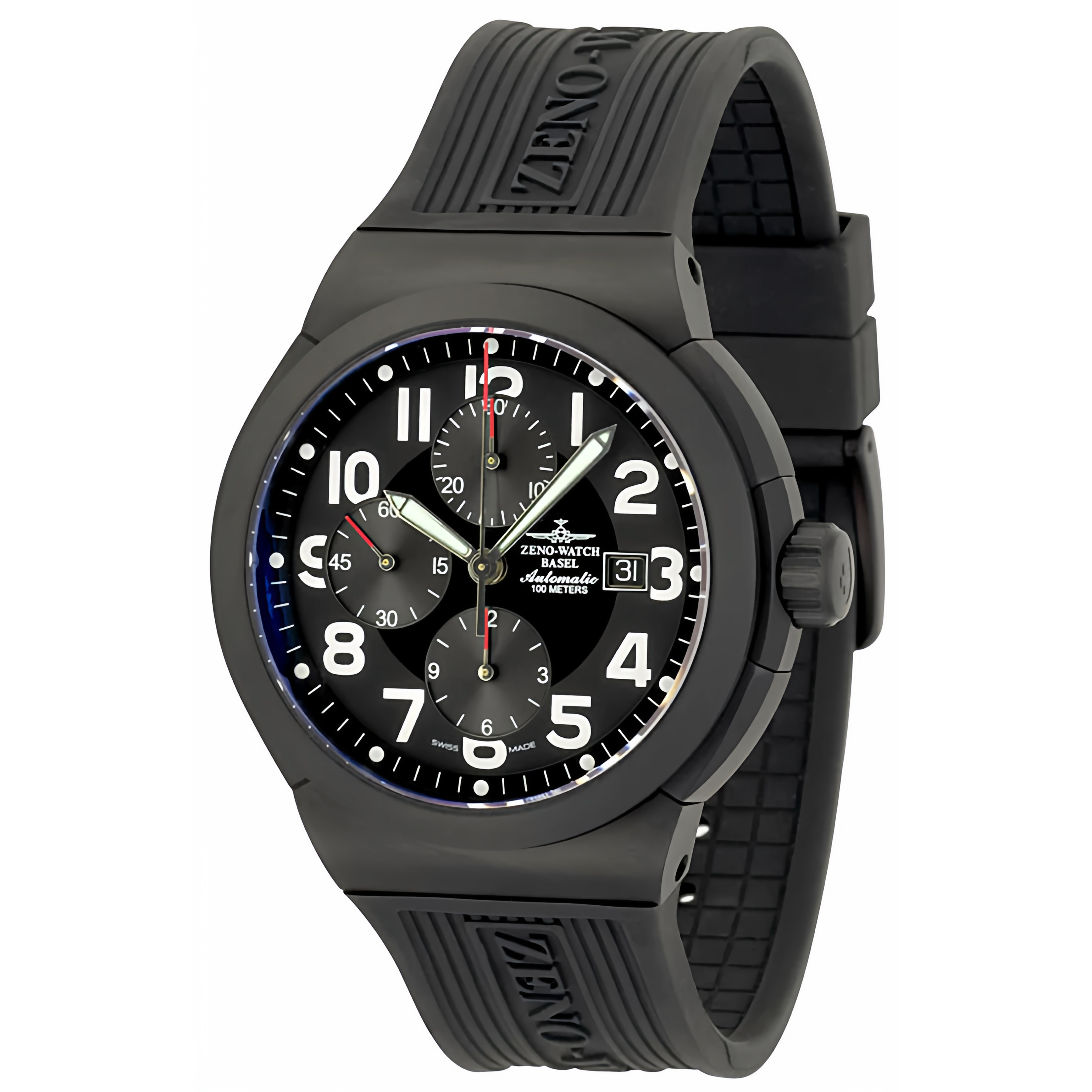 ZENO欧美腕表芝诺飞行自动机械机芯7750蓝宝石限量6454TVD-bk,手表,欧美腕表,淘宝优惠券,粉丝福利购,淘宝优惠卷